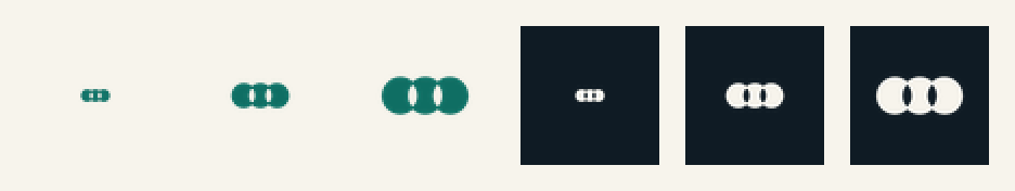 favicon strip 16, 32 and 48 px on paper and ink