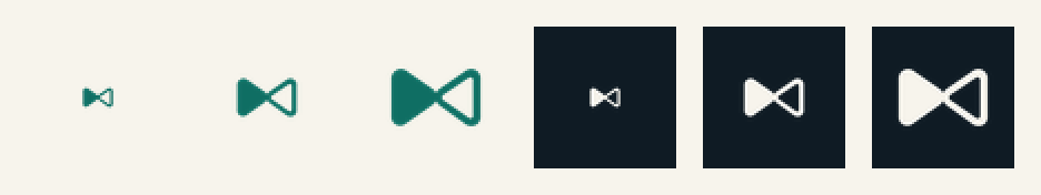 favicon strip 16, 32 and 48 px on paper and ink