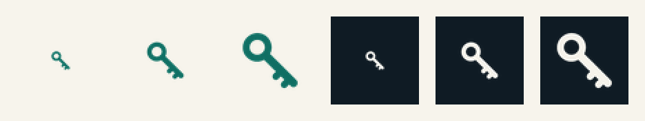 favicon strip 16, 32 and 48 px on paper and ink