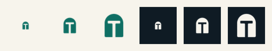 favicon strip 16, 32 and 48 px on paper and ink