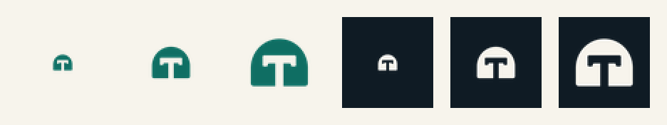 favicon strip 16, 32 and 48 px on paper and ink